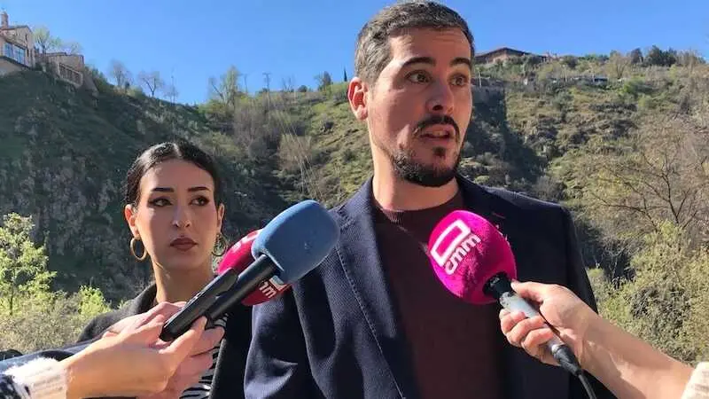 En la imagen de archivo los dirigentes de Podemos Castilla-La Mancha Irene Arcalá Tarriño y José Luis García Gascón