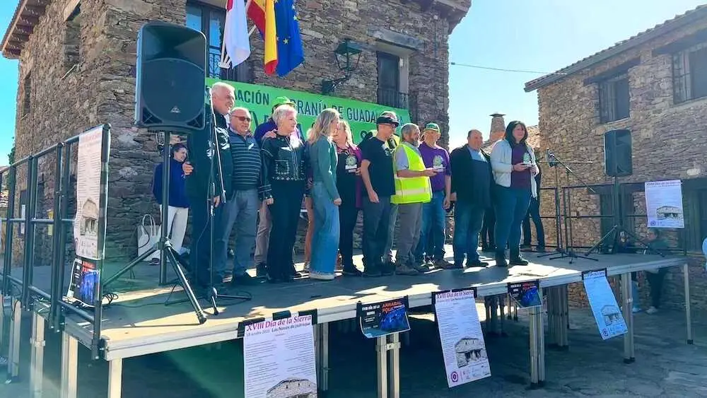 Las Navas de Jadraque (Guadalajara) ha acogido este sábado la celebración del XVIII Día de la Sierra