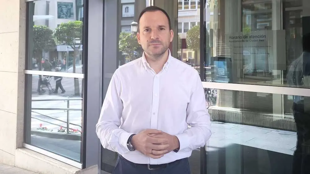 El portavoz del equipo de Gobierno del Ayuntamiento de Ciudad Real, Guillermo Arroyo