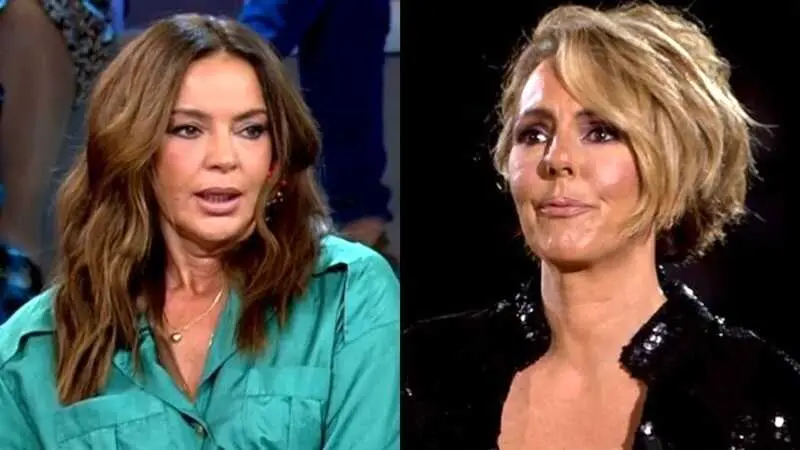 En las imágenes Olga Moreno y Rocío Carrasco