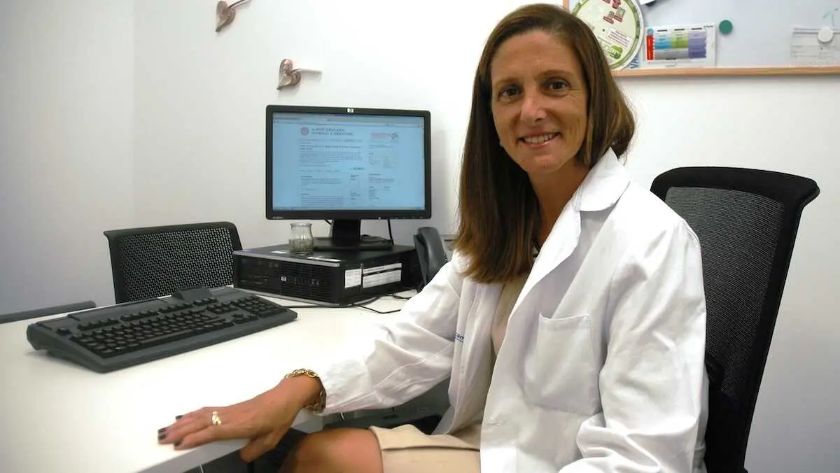 La neumóloga Olga Mediano, coordinadora de la red de expertos de investigación sanitaria