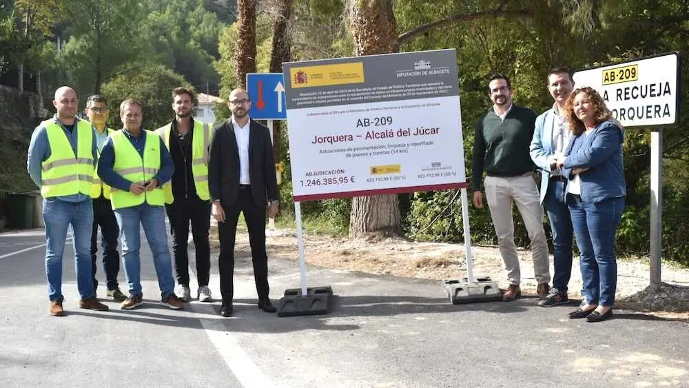 La Diputación invierte cinco millones en mejorar seis carreteras en La Manchuela