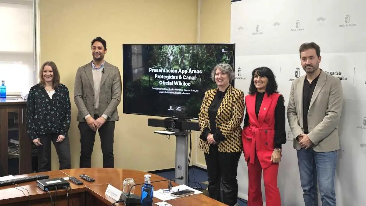 Castilla-La Mancha estrena la primera aplicación de áreas naturales protegidas, con 200 rutas