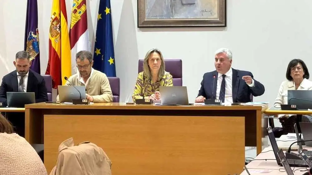 En la imagen un instante del Pleno del Ayuntamiento de Guadalajara celebrado este viernes