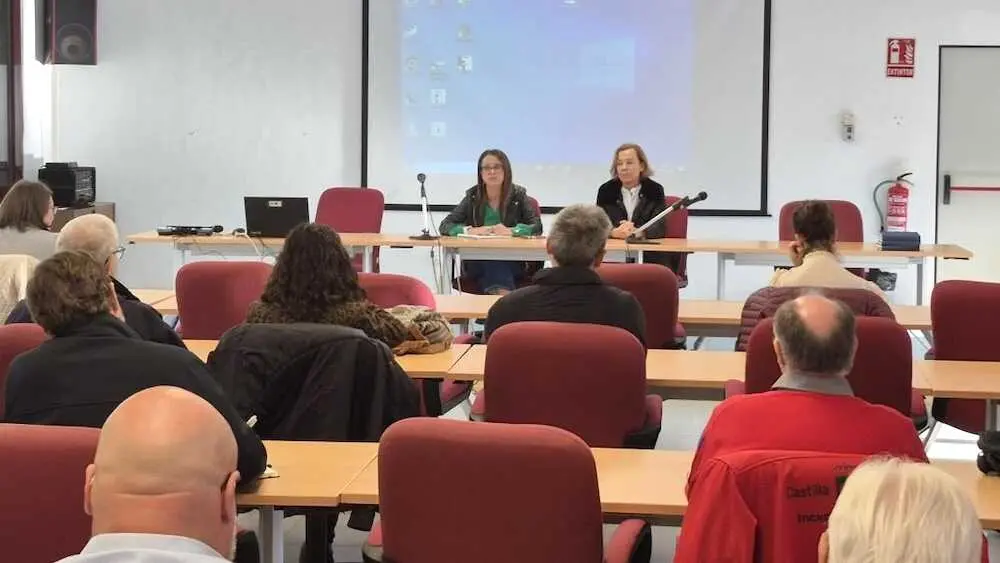 La viceconsejera de la Política Agraria Común y Política Agroambiental, Gracia Canales, en la inauguración de la jornada ‘Logros y reflexiones sobre la Política de Desarrollo Rural del período 2014-20222 en Castilla-La Mancha’