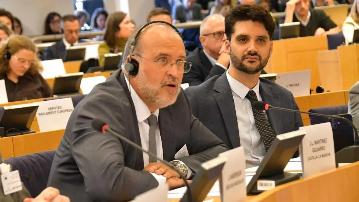 El vicepresidente primero del Gobierno de Castilla-La Mancha, José Luis Martínez Guijarro, participa en Bruselas en la reunión de la Alianza de Regiones por la Cohesión