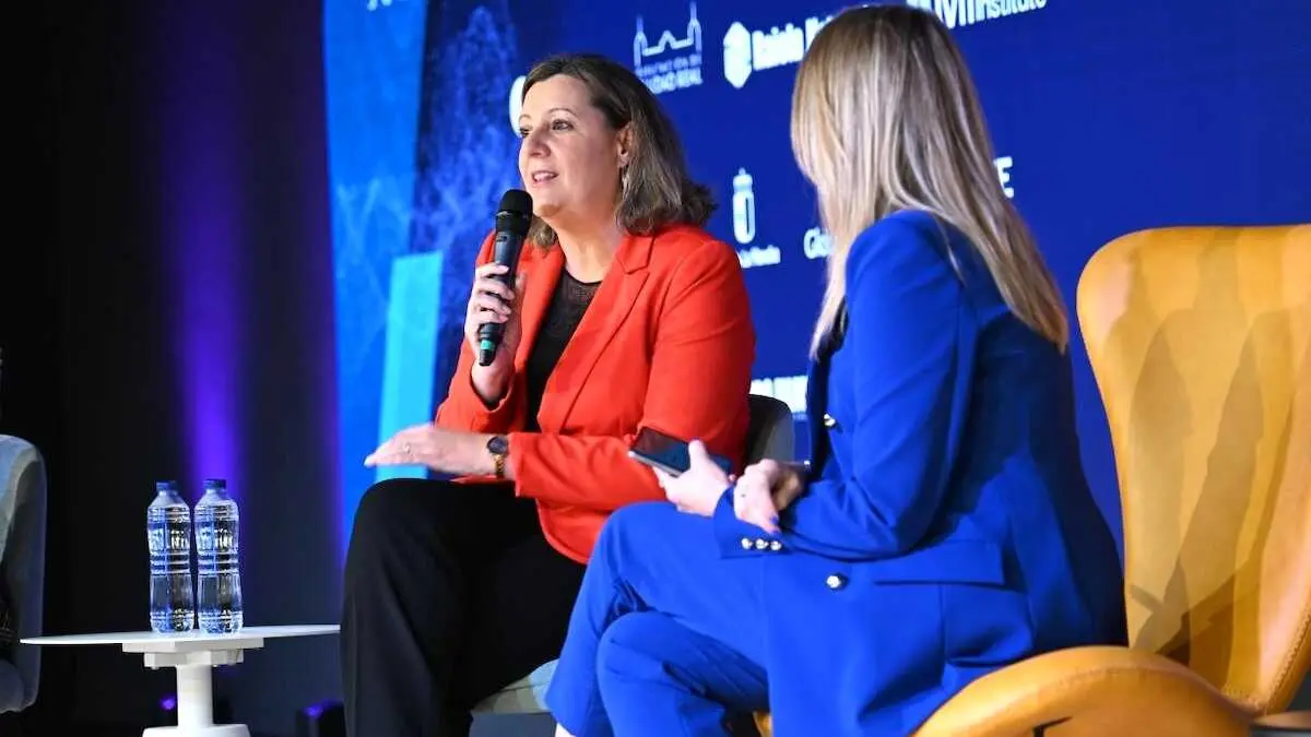 La consejera de Economía, Empresas y Empleo, Patricia Franco, asiste, en el Pabellón IFEDI de Ciudad Real, a la inauguración del evento ‘Mancha Summit’