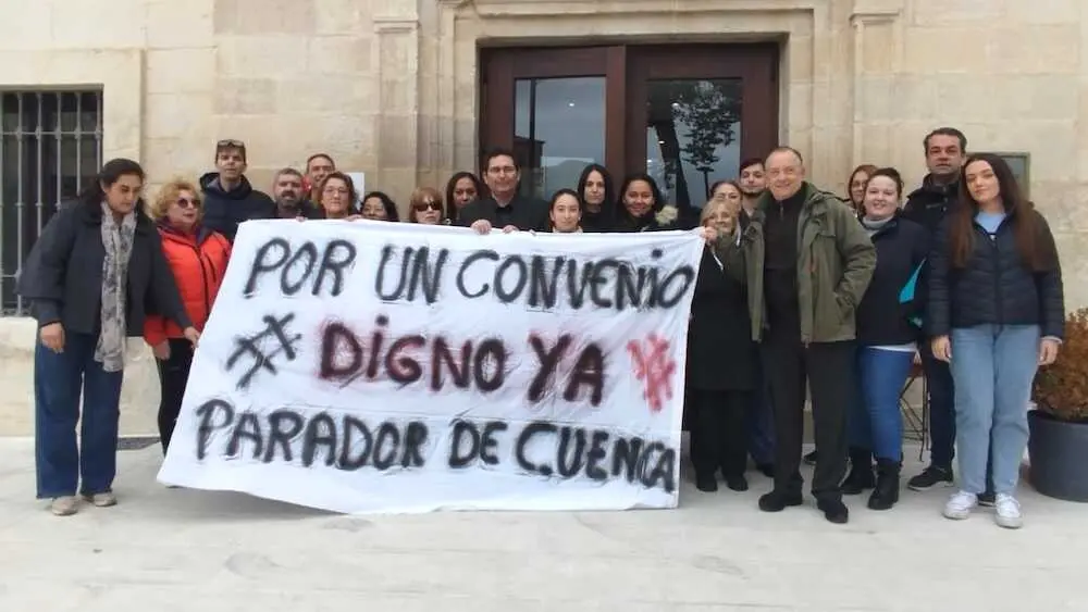 Las plantillas de Paradores protestan en sus centros y anuncian movilizaciones en Navidad