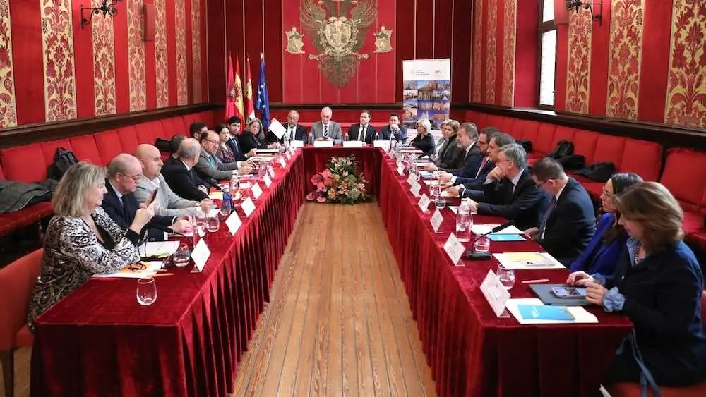 Reunión en Toledo entre el Grupo de Ciudades Patrimonio de la Humanidad de España y la Conferencia de Rectores de Universidades Españolas