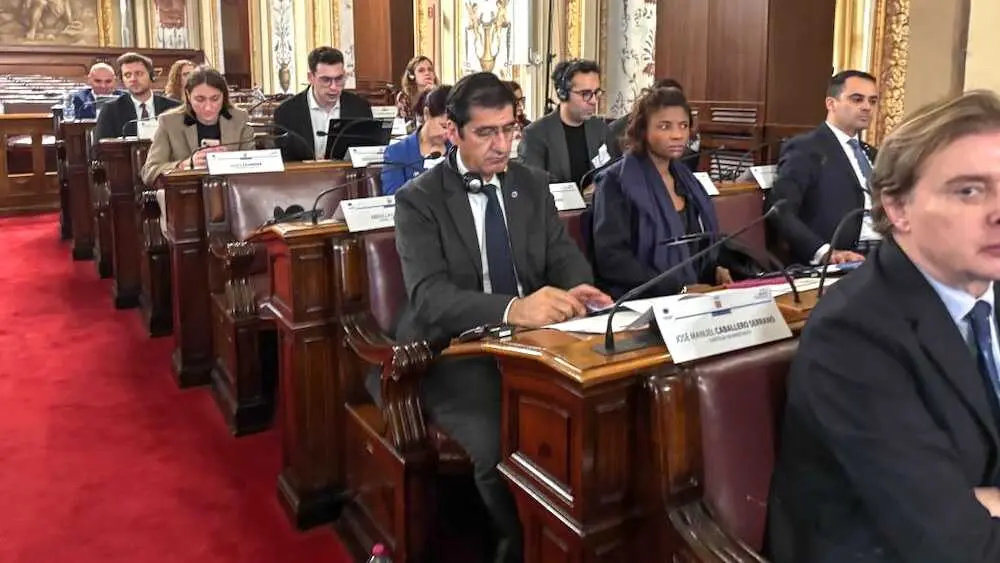 El vicepresidente segundo del Gobierno de Castilla-La Mancha, José Manuel Caballero, en la 16ª Asamblea Regional y Local Euromediterránea, (ARLEM) celebrada en Palermo (Italia)
