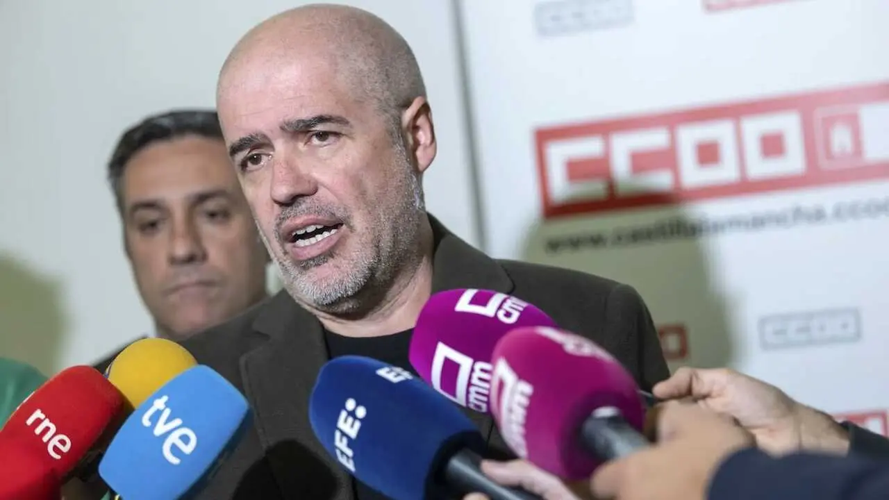 El secretario general de CCOO, Unai Sordo, ha llamado a "tensionar" la negociación colectiva para subir salarios - EFE/Ángeles Visdómine