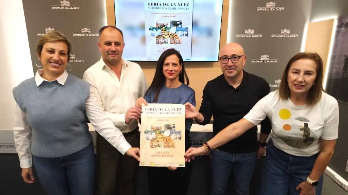 La Feria de la Nuez de Nerpio (Albacete) espera 8.000 visitantes en su su 20º aniversario