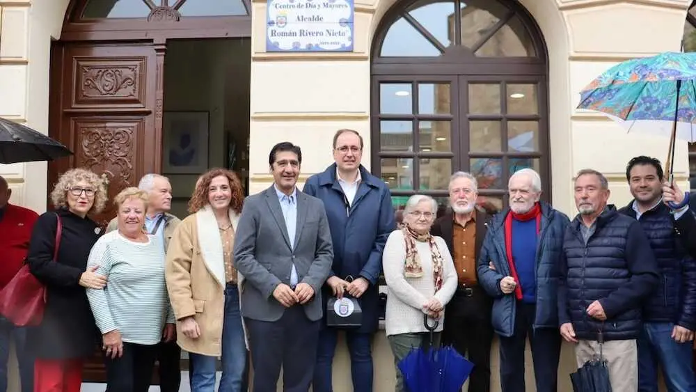 El vicepresidente segundo del Gobierno de Castilla-La Mancha, José Manuel Caballero, este sábado en el acto de homenaje a Román Rivero Nieto en Miguelturra (Ciudad Real)