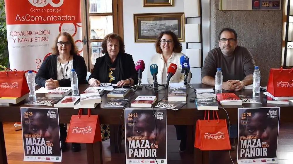 El Festival de Novela Negra Mazapanoir de Toledo regresa del 24 al 28 de noviembre bajo el lema 'Otras miradas'