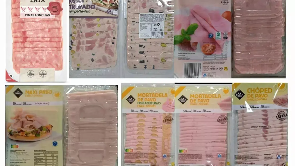 Alertan de la presencia de listeria en siete productos c&aacute;rnicos loncheados