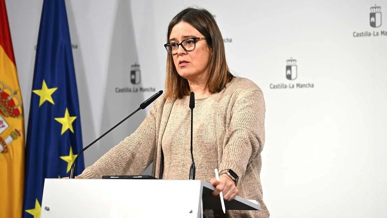 La consejera portavoz del Gobierno de Castilla-La Mancha, Esther Padilla, ha informado en rueda de prensa de los asuntos del Consejo de Gobierno