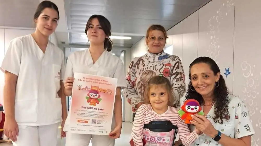 La campaña ‘El Viaje de Nica’ llega a los hospitales públicos de Castilla-La Mancha para dar a conocer el proyecto Únicas.