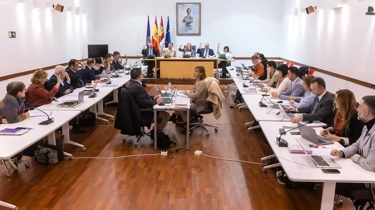 En la imagen un instante del Pleno del Ayuntamiento de Guadalajara celebrado este viernes