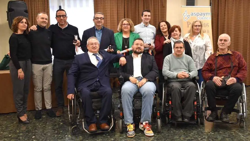 La Junta respalda los Premios Silla de Oro y el papel esencial de Aspaym Cuenca