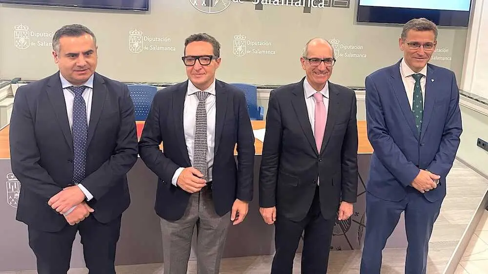 Eurocaja Rural, Diputación de Salamanca y USAL sellan una alianza para frenar la exclusión financiera en el medio rural