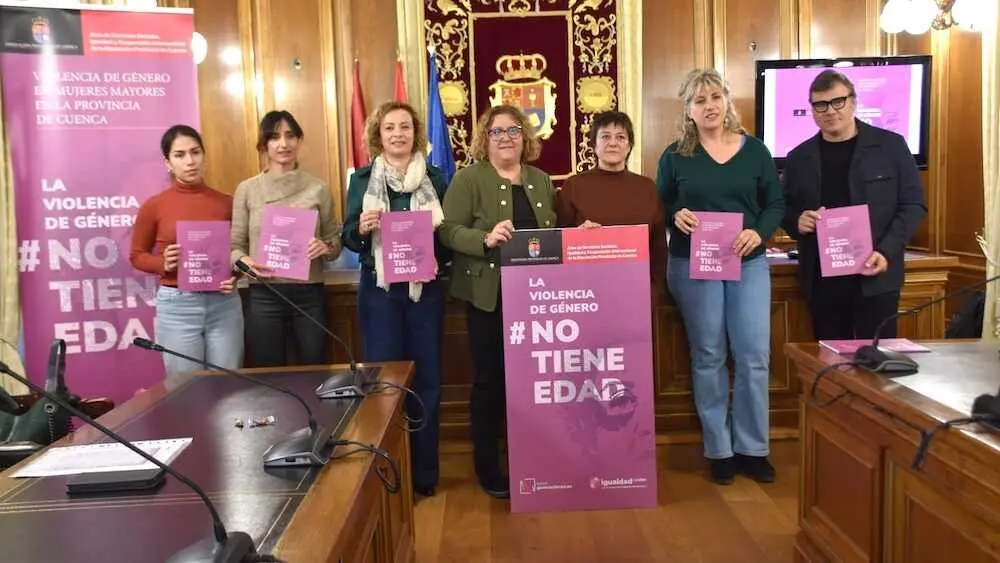 La Diputación de Cuenca presenta el estudio sobre la violencia de género en mujeres mayores