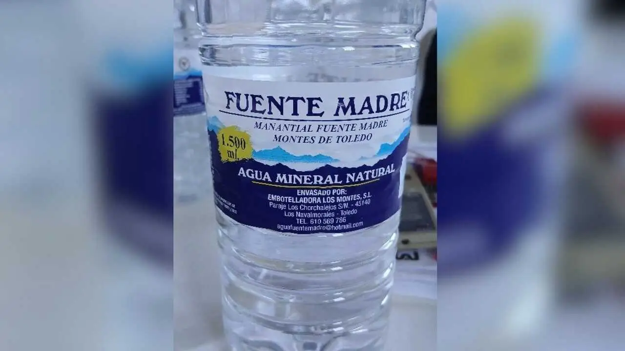 Castilla-La Mancha notifica a la Aesan presencia de bacterias en el agua mineral Fuente Madre