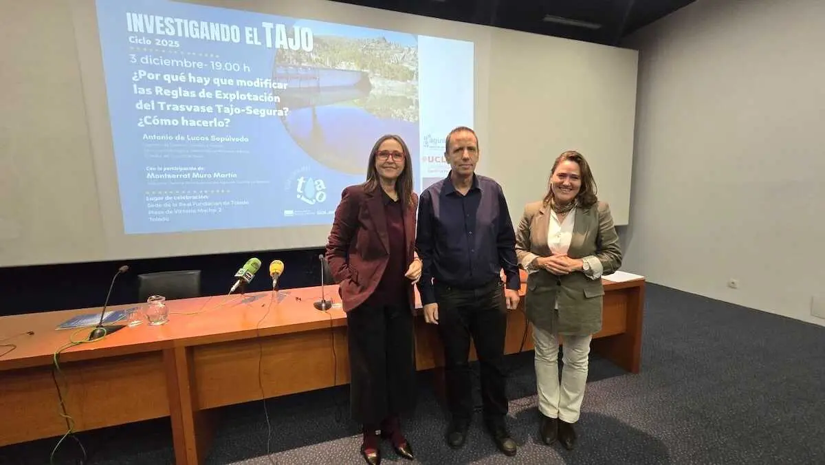 La Cátedra del Tajo propone nuevas reglas del trasvase con una reserva estratégica