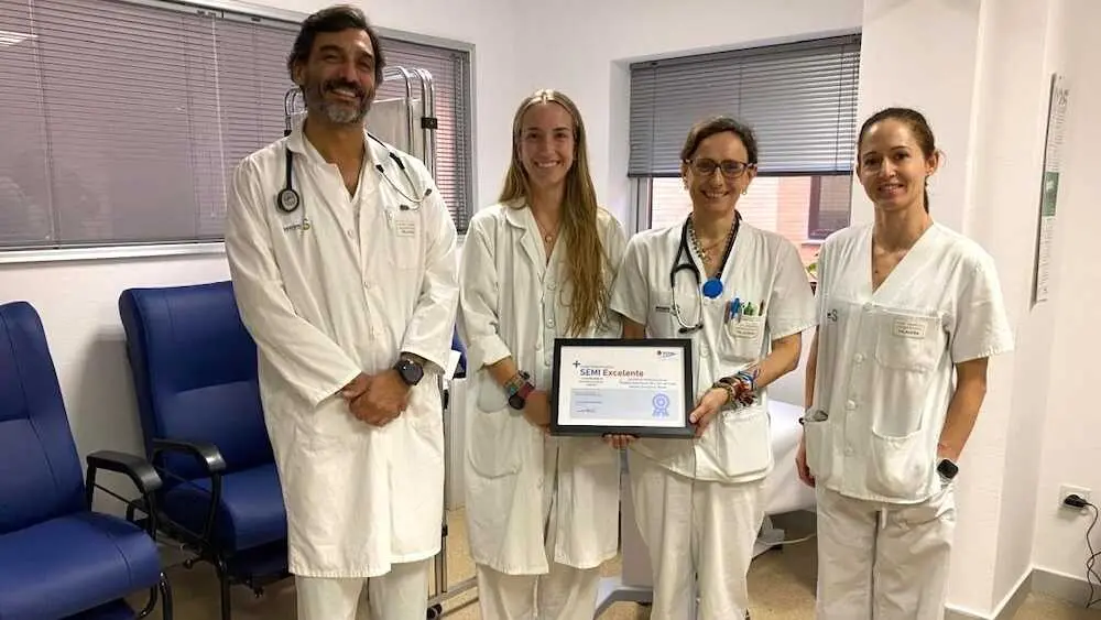 La Unidad de Insuficiencia Cardíaca del Hospital de Talavera, distinguida como Excelente