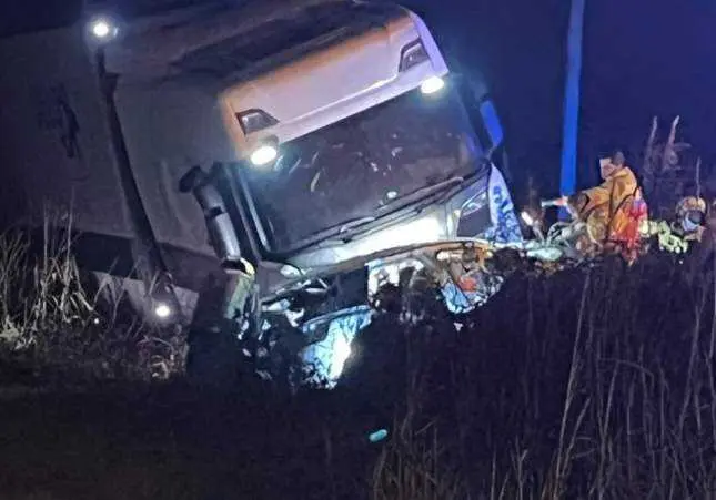 Detenido un camionero implicado en un accidente con al menos un fallecido, accidente, tráfico, camión
