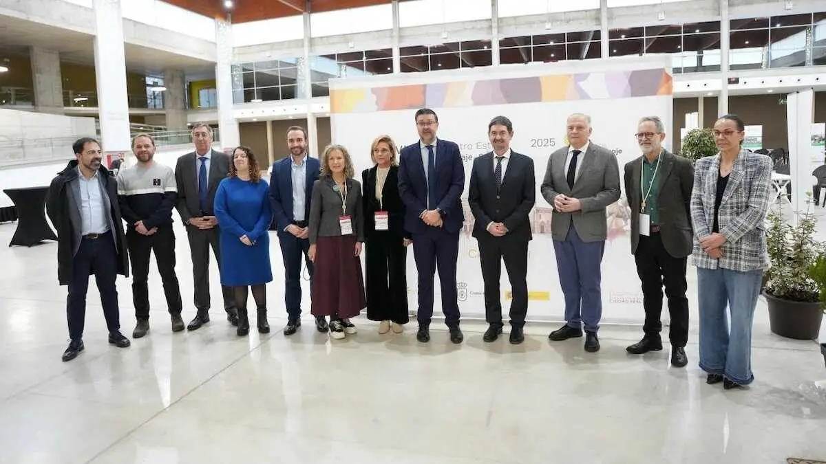 El consejero de Educación, Cultura y Deportes, Amador Pastor, en la inauguración de las Jornadas de la Red Española del Aprendizaje, oficialmente conocidas como el Encuentro Estatal de Aprendizaje-Servicio, celebradas en Ciudad Real
