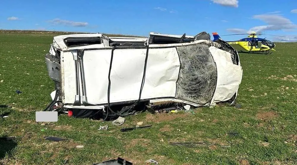 Muere un joven de 23 años y tres mujeres heridas tras salirse de la vía un coche en El Viso de San Juan (Toledo)