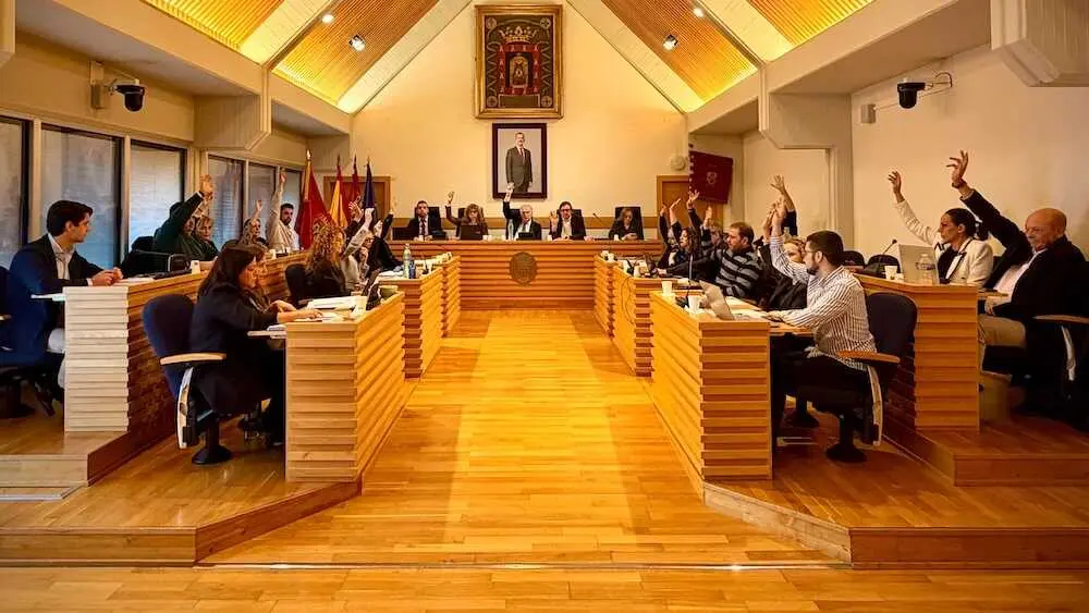 En la imagen un instante del Pleno del Ayuntamiento de Ciudad Real celebrado este lunes