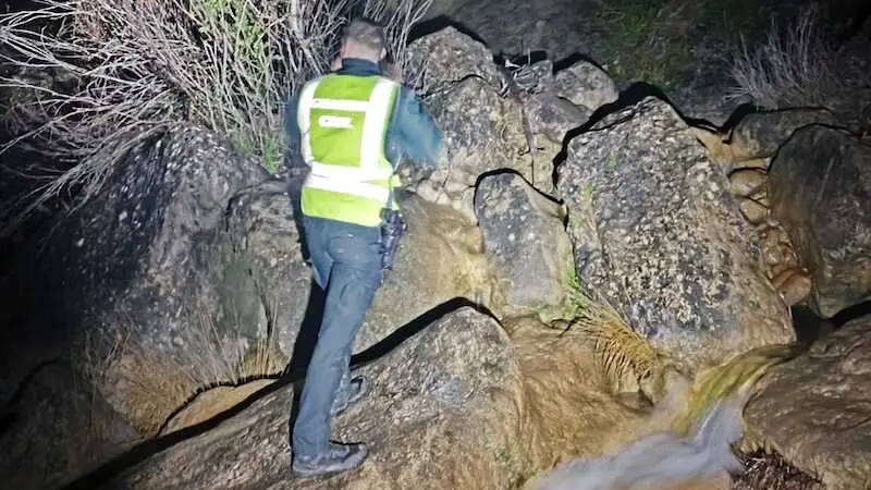 Rescatados dos senderistas que se extraviaron en una ruta en Arcos de la Sierra (Cuenca)