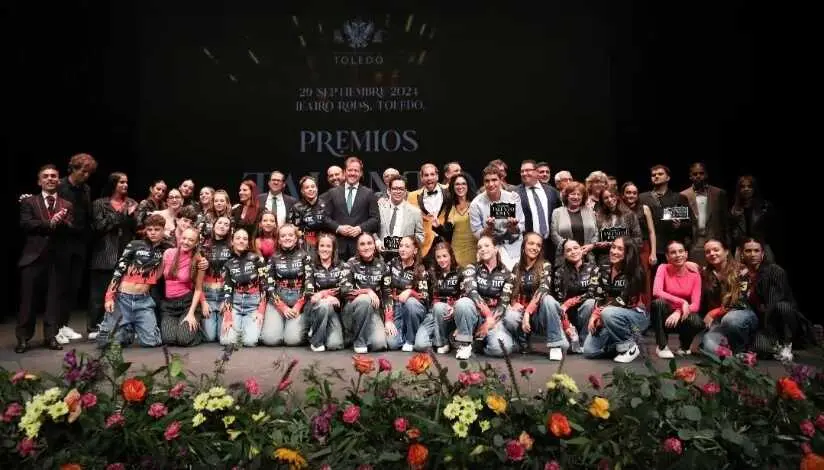 Imagen de archivo de la entrega de la anterior edici&oacute;n de los Premiso Talento Joven de Toledo