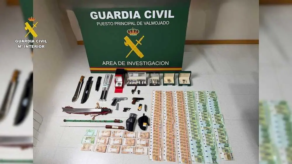 Detenidos tres prestamistas por detenci&oacute;n ilegal y extorsi&oacute;n en Toledo y Madrid