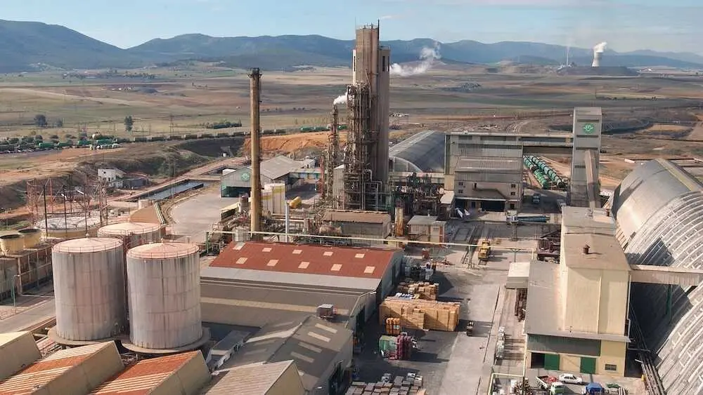 Herido un trabajador en un incendio en el exterior de Fertiberia en Puertollano (Ciudad Real)