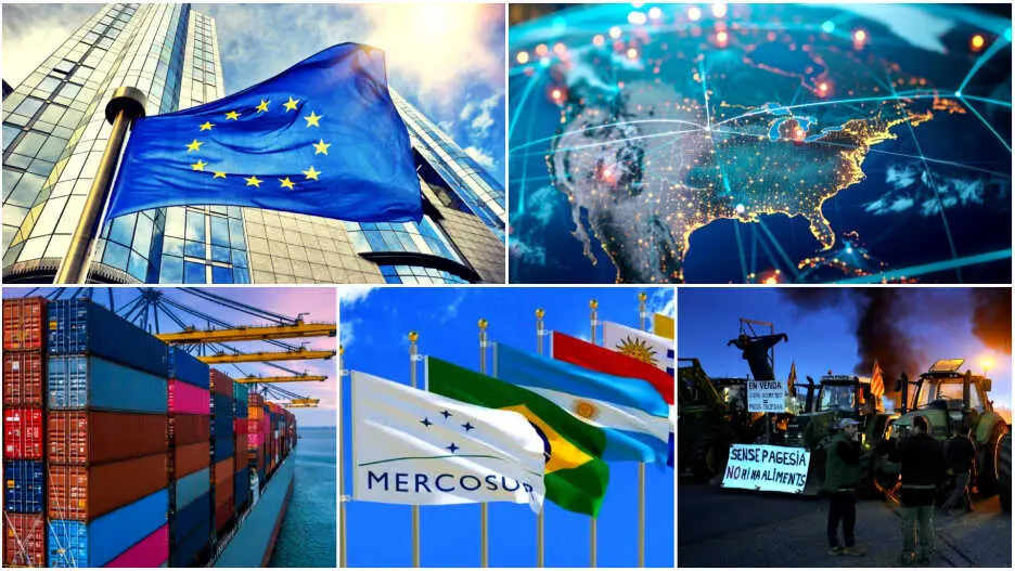 Castilla-La Mancha apuesta por Mercosur para diversificar su presencia exterior - Fotomontaje: CMM