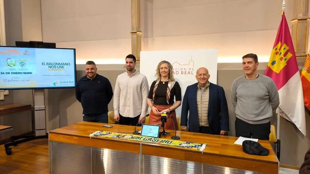 El BM Caser&iacute;o Ciudad Real y el SL Benfica se enfrentar&aacute;n en un torneo ben&eacute;fico