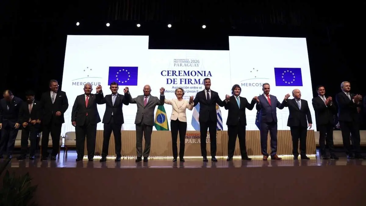 La UE y Mercosur sellan en Asunci&oacute;n el mayor acuerdo comercial del mundo tras 26 a&ntilde;os