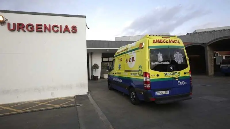 En la imagen de archivo el acceso al Servicio de Urgencias del Hospital General de Ciudad Real