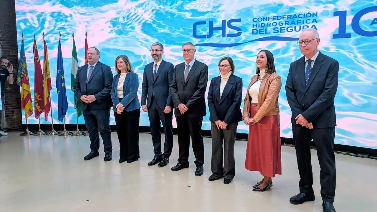 Acto de celebraci&oacute;n del centenario de la Confederaci&oacute;n Hidrogr&aacute;fica del Segura (CHS)