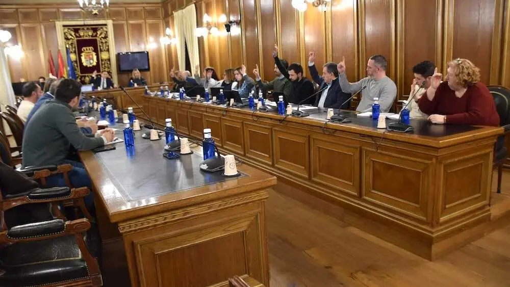 En la imagen un instante del Pleno de la Diputaci&oacute;n Provincial de Cuenca