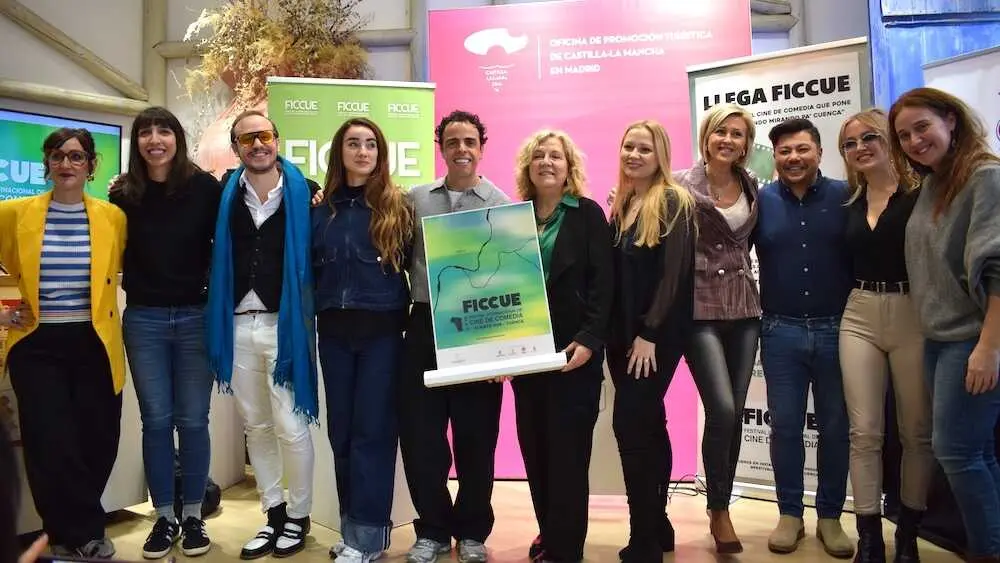 Cuenca presenta en Madrid su festival de cine FICCUE con un jurado de primer nivel