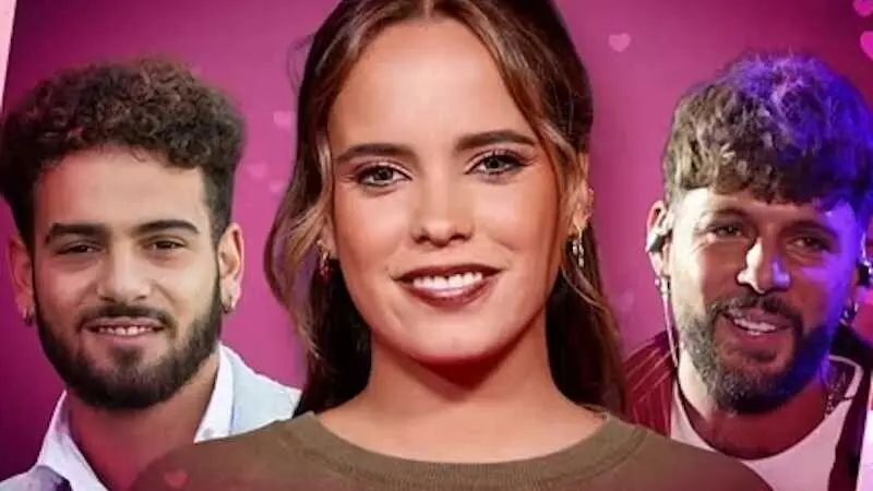 En el fotomontaje de 'Fiesta' Manuel Cort&eacute;s, Gloria Camila y &Aacute;lvaro Garc&iacute;a