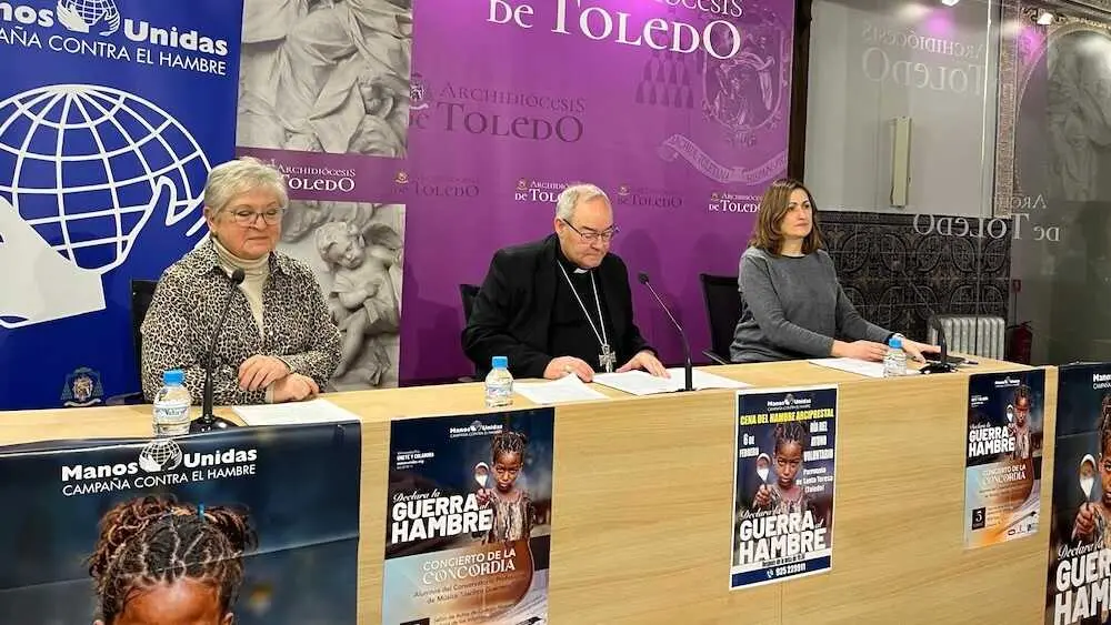 Presentaci&oacute;n de la campa&ntilde;a de Manos Unidas 'Declara la guerra al hambre' en la Archidi&oacute;cesis de Toledo