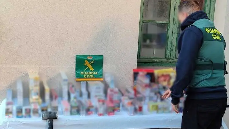 La Guardia Civil desarticula una banda con base en Caudete (Albacete) que robaba estancos