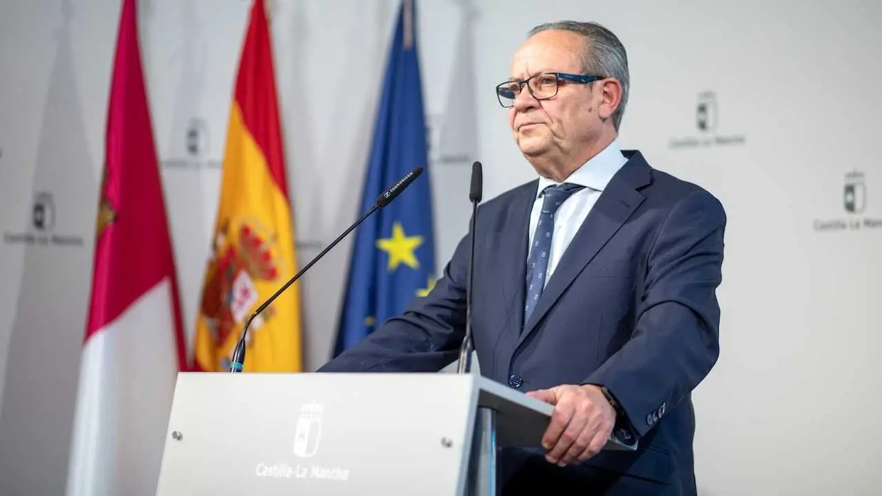 El consejero de Hacienda, Administraciones P&uacute;blicas y Transformaci&oacute;n Digital de Castilla-La Mancha, Juan Alfonso Ruiz Molina