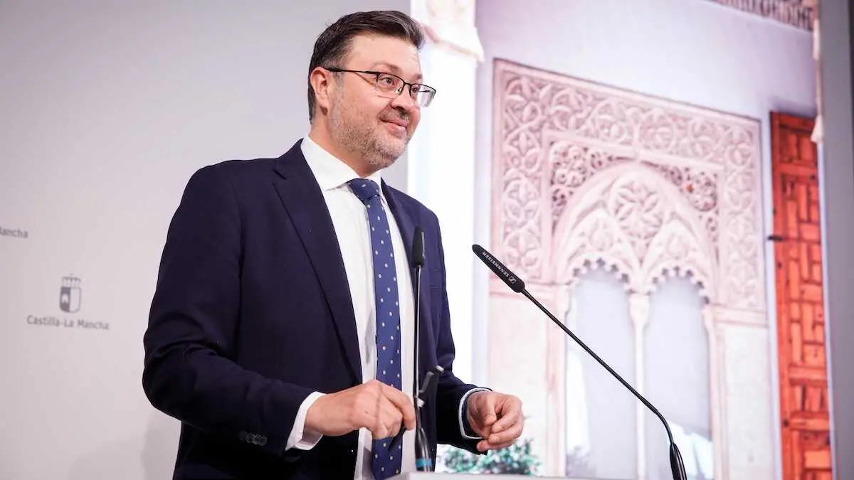 El consejero de Educaci&oacute;n, Cultura y Deportes de Castilla-La Mancha, Amador Pastor, ha informado en rueda de prensa de los asuntos de su departamento abordados en el Consejo de Gobierno