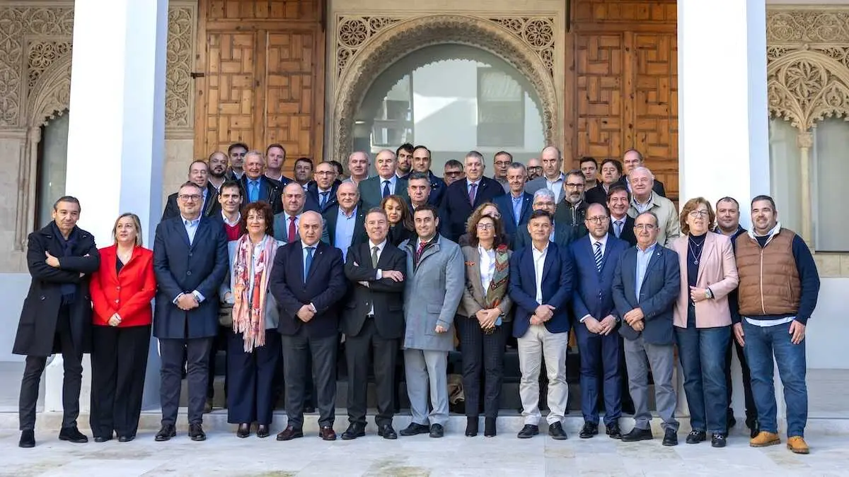 El jefe del Gobierno regional, Emiliano Garc&iacute;a-Page, preside, en Toledo, el acto de presentaci&oacute;n de la Organizaci&oacute;n Interprofesional Vitivin&iacute;cola de Castilla-La Mancha (OIVCLM)