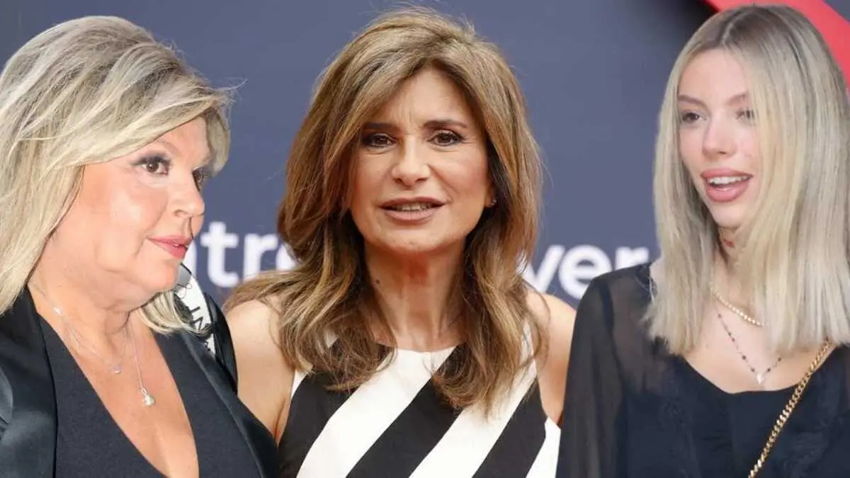 En el fotomontaje de SEMANA en im&aacute;genes de archivo Terelu Campos, Gema L&oacute;pez y Alejandra Rubio